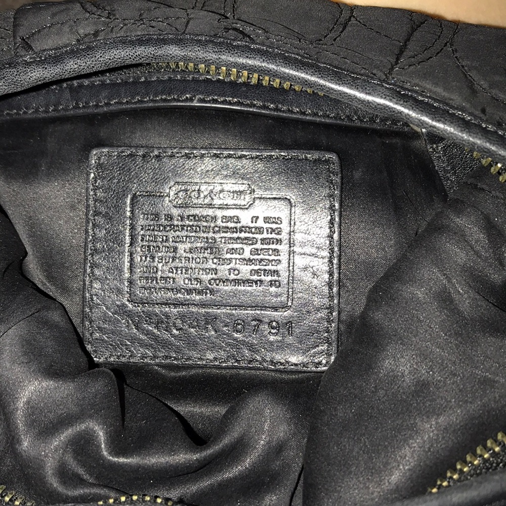✨Vintage Coach black bag - Picture 4 of 5